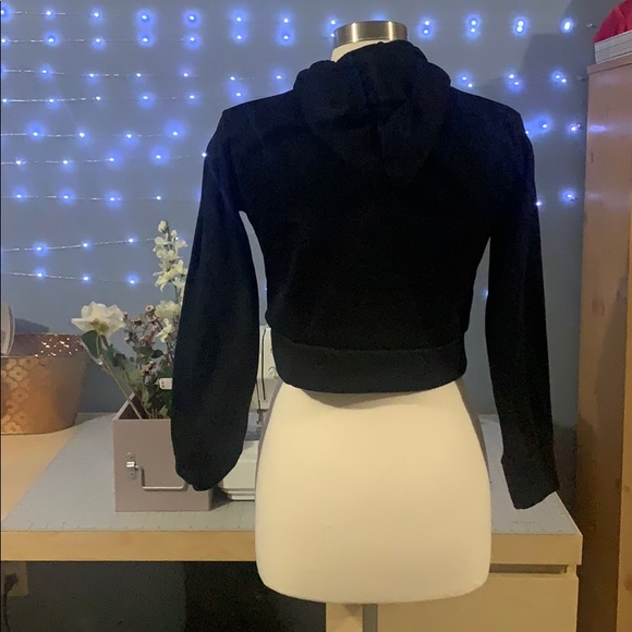 Just Do It Later Cropped Sweatshirt A032 - Picture 2 of 3